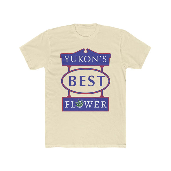 Yukon's Best Flower Men's Cotton Crew Tee