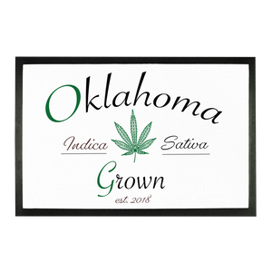 Oklahoma Grown Sublimation Doormat