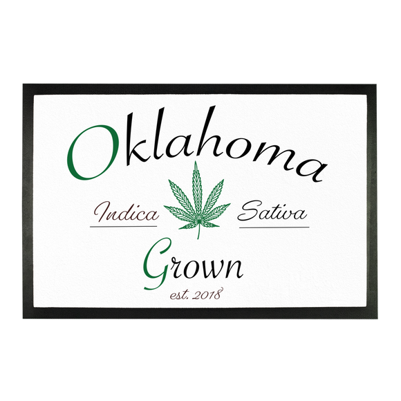 Oklahoma Grown Sublimation Doormat