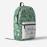 Retro Colorful Print Trendy Backpack