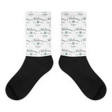 Black Foot Sublimated Socks - L