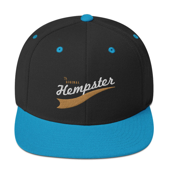 Original Hempster Embroidered Snapback Hat