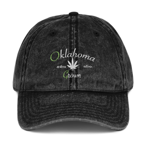 Vintage Cotton Twill Cap