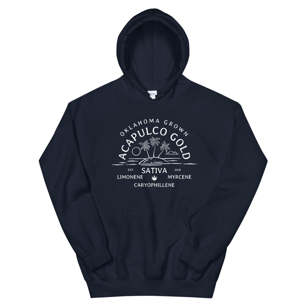 Acapulco Gold Unisex Hoodie – Oklahoma Grown Apparel Acapulco Gold Unisex Hoodie – Oklahoma Grown Apparel