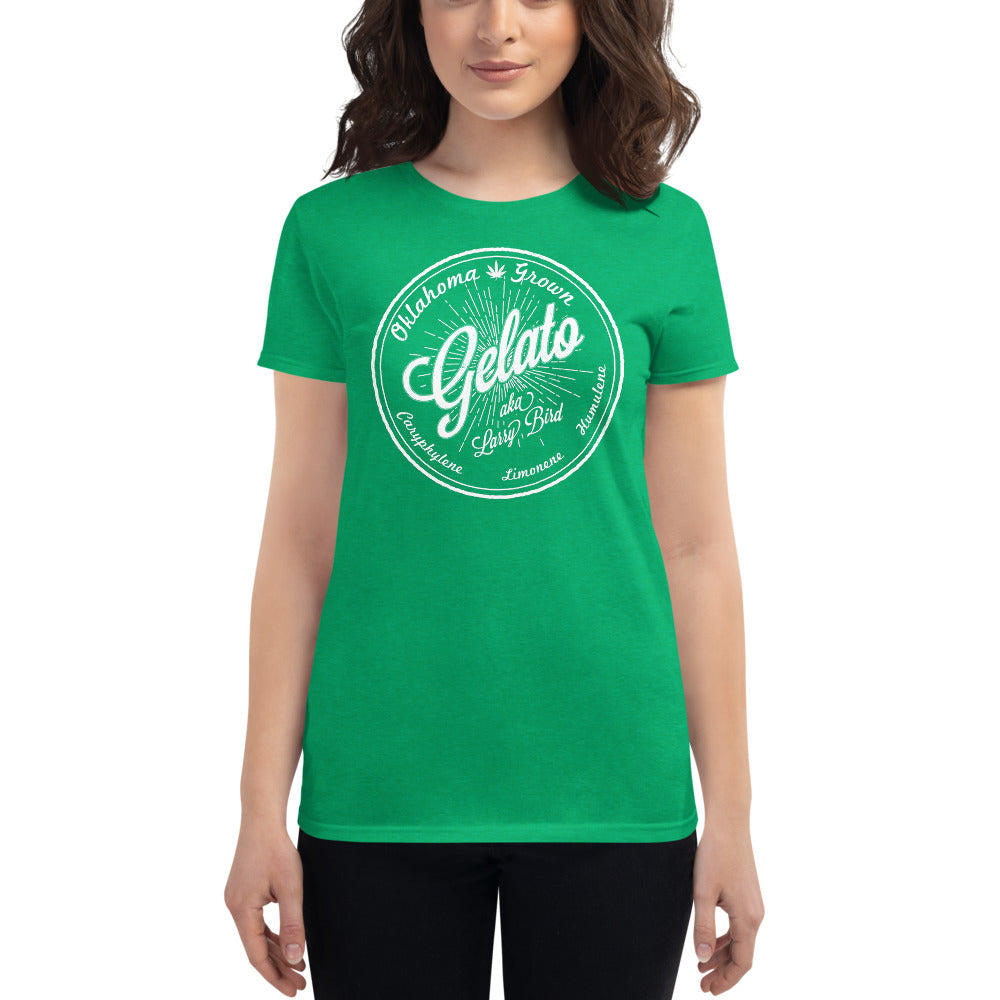 Gelato Strain Women's short sleeve t-shirt – Oklahoma Grown