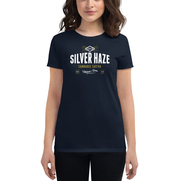Women's short sleeve t-shirt Super Silver Haze